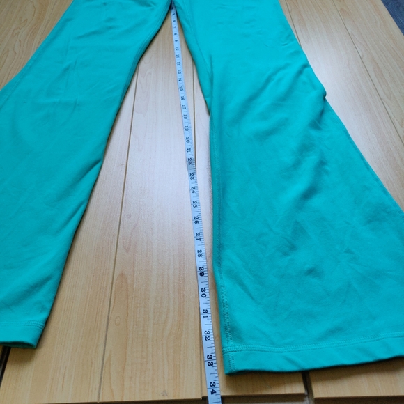 Lululemon Aqua Blue Yoga Athletic Gym Long Pants - Picture 7 of 7